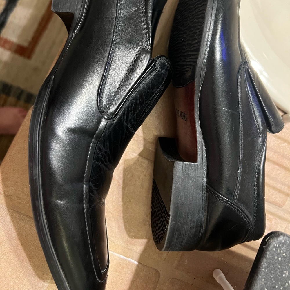 Steve Madden Casual black Loafers & Slip-On for Men 8 1/2